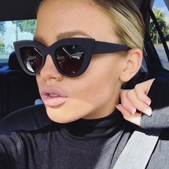 Accessories - black cat eye spring summer sunglasses classic Sunnies